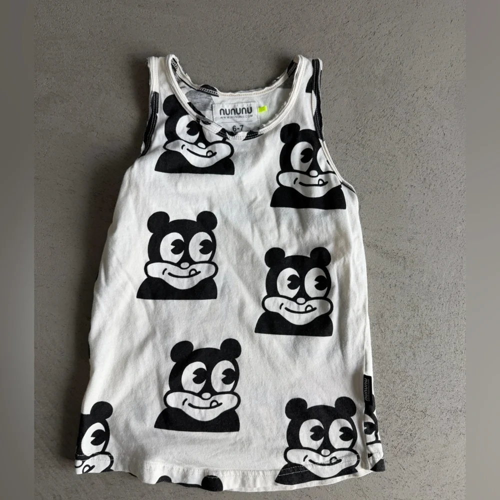 Nununu Monochrome Tank Top - Picture 1 of 4